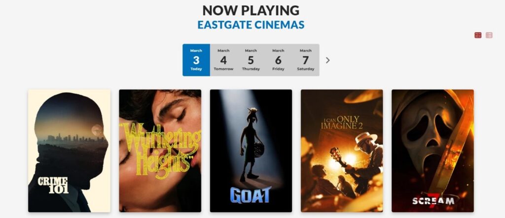 Carolina Mall Cinema Movies